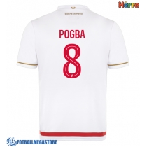 Fotballdrakt Herre AS Monaco Paul Pogba #8 Hjemmedrakt 2025-26 Kortermet